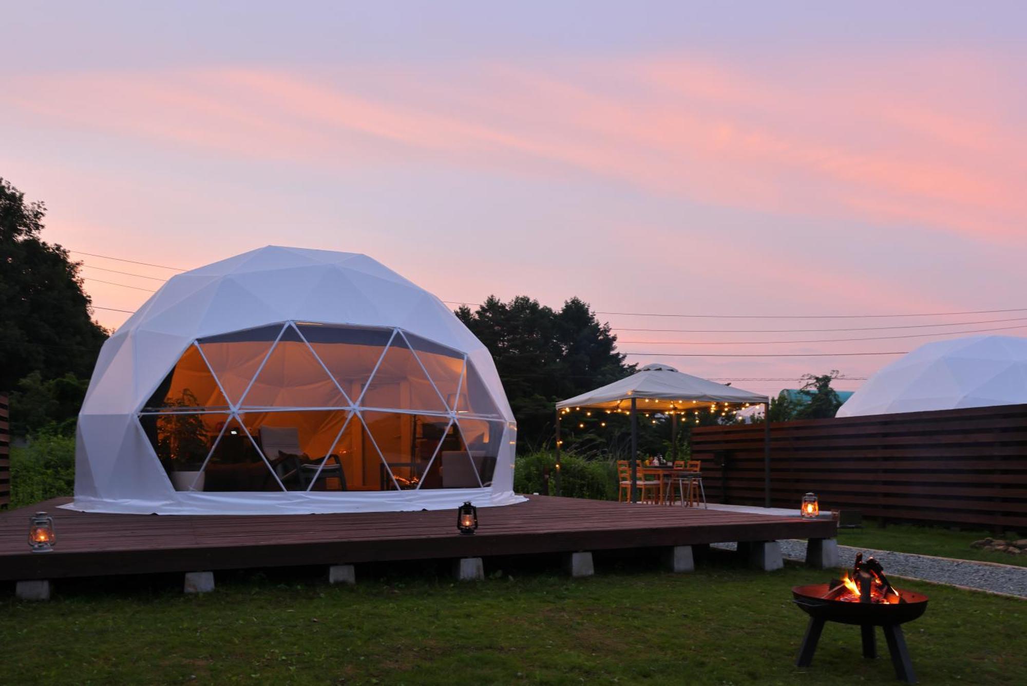 Glamping Resort Varie Фудзикавагутико Экстерьер фото